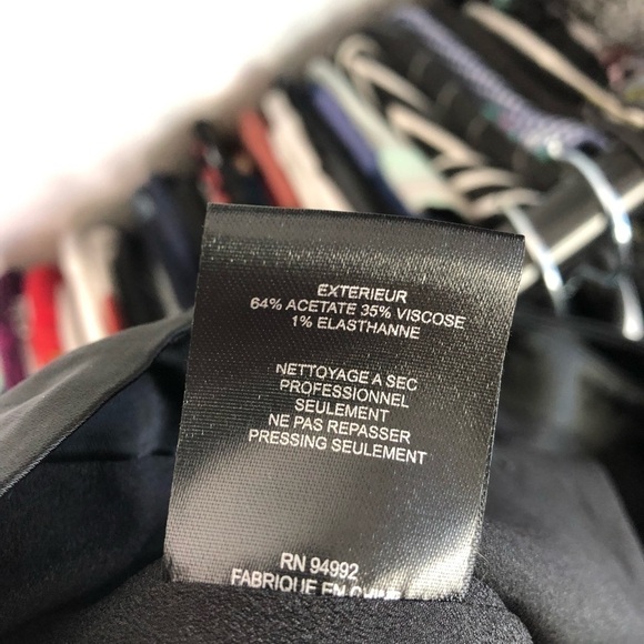 JONATHAN Simkhai Black Satin Zip Side Slit Wrap Skirt - Picture 13 of 13